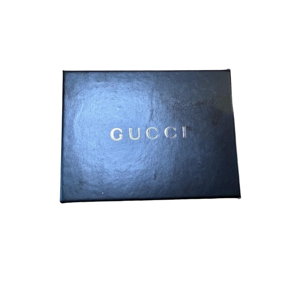 NWT GUCCI Plate and Chain Silver Necklace